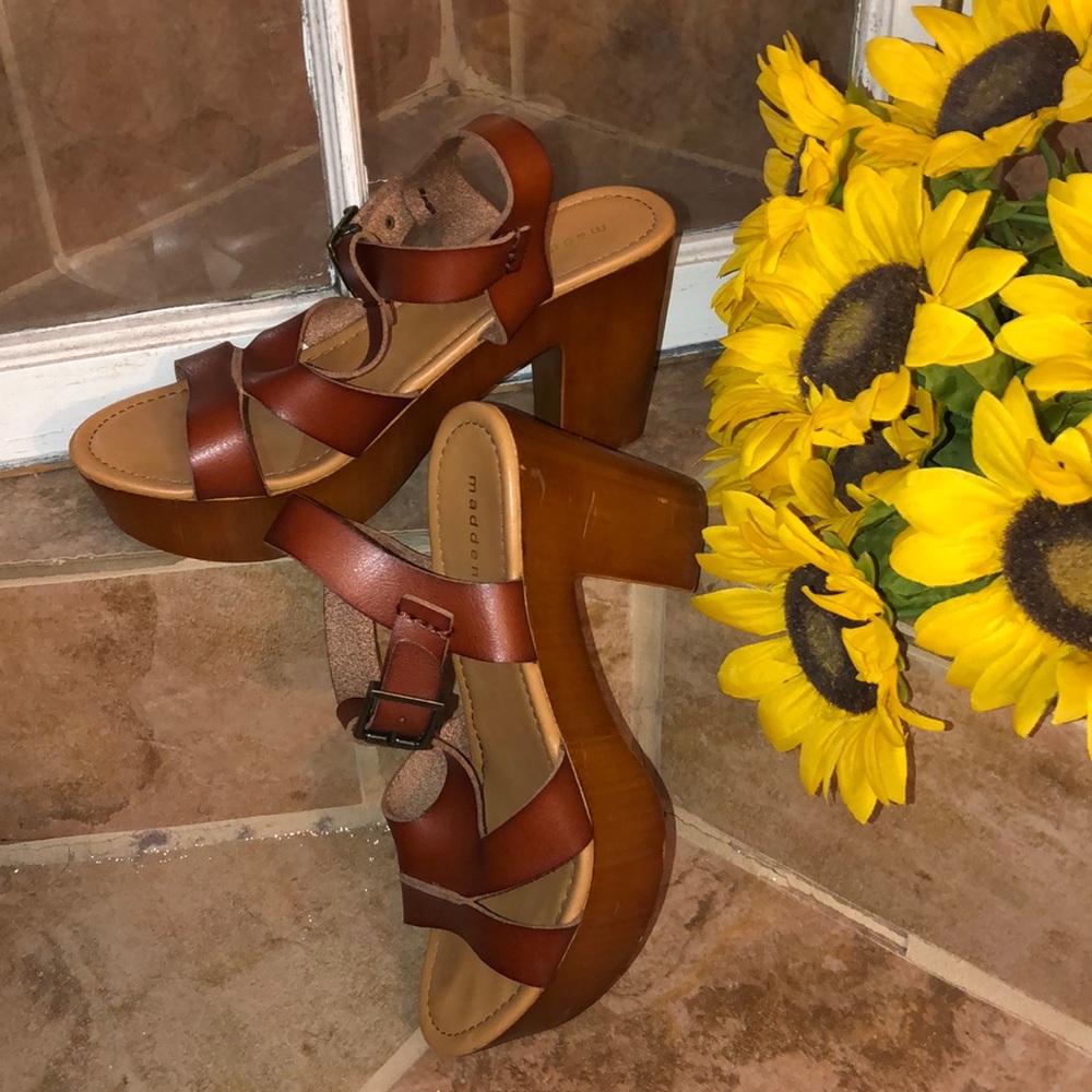 Madden Girl Lucie Cognac Sandal